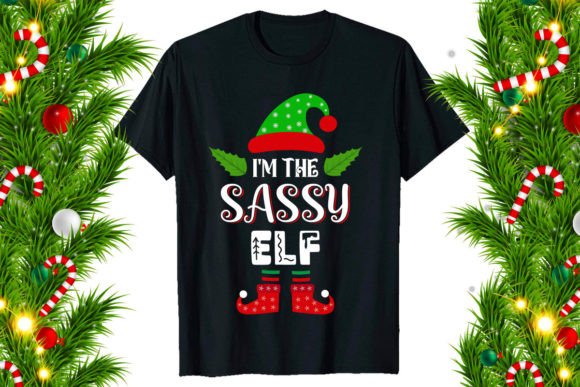 Review: Christmas T-Shirt Design Sassy Elf