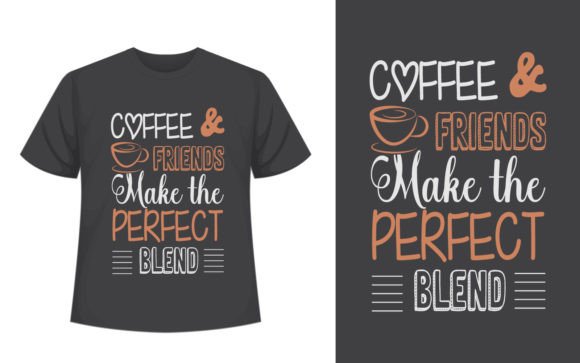 Review: Coffee Friends T-Shirt Design for Embroidery