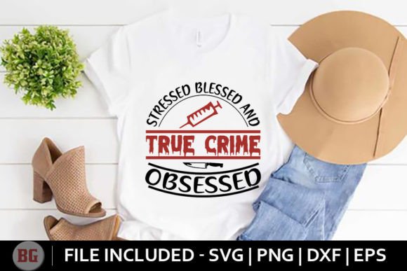 Review: Stressed Blessed and True Crime Obsessed Design