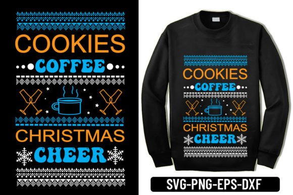 Review: Ugly Sweater - Cookies Coffee Christmas