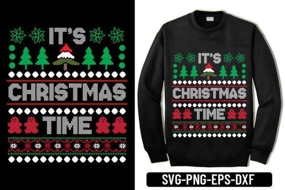 Review: Ugly Sweater - It’s Christmas Time Design