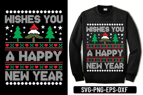 Review: Ugly Sweater New Year Embroidery Design