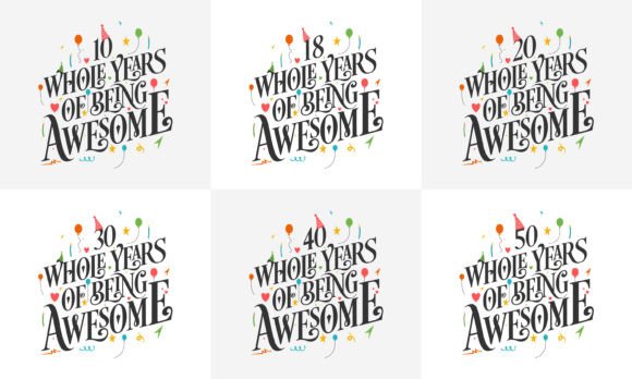 Review: Whole Years of Being Awesome Design Set