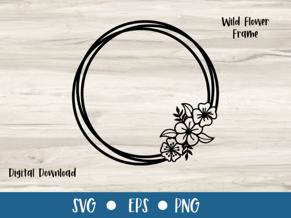 Review: Wild Flower Floral Frame CIRCLE for Embroidery