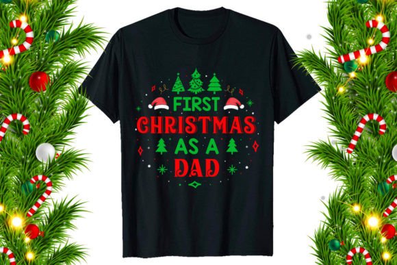 Reviewing First Christmas Dad Embroidery Design