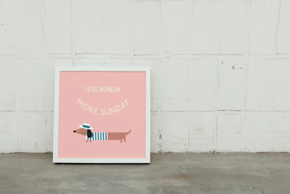 Reviewing Less Monday More SundayIllustration for Stitch