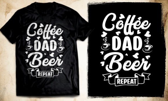 Reviewing the Coffee Typography Design for Embroidery
