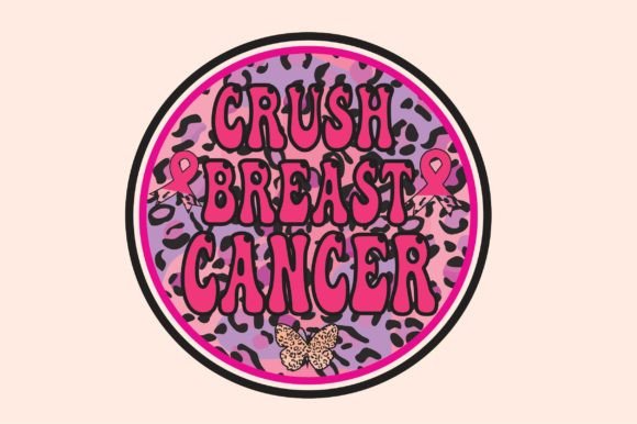 Reviewing the Crush Breast Cancer Sublimation PNG for Embroidery