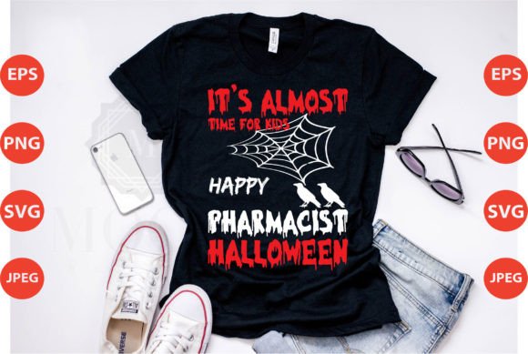 Stitching the Pharmacist Halloween Design