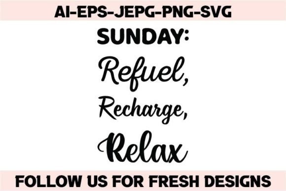SUNDAY Refuel, Recharge, Relax: A Designer’s Review